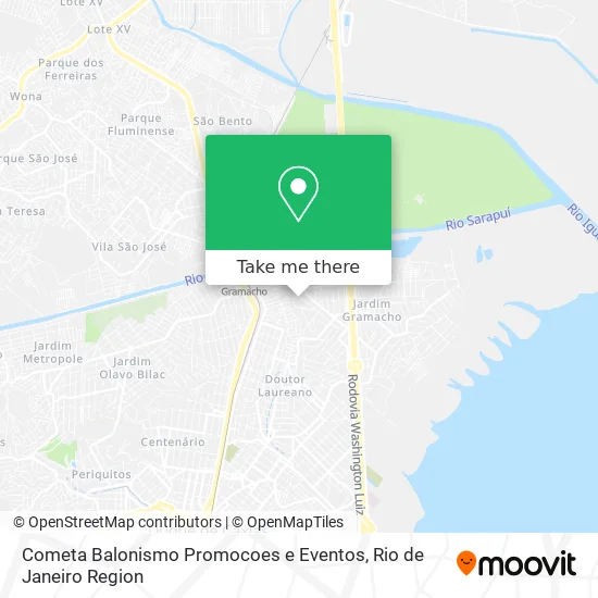 Cometa Balonismo Promocoes e Eventos map