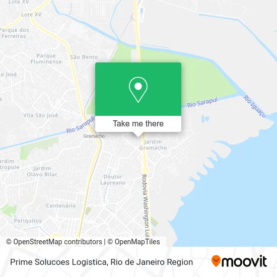 Prime Solucoes Logistica map