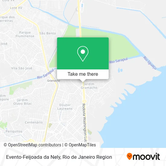 Evento-Feijoada da Nely map