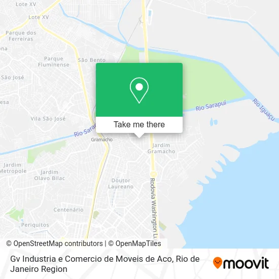 Gv Industria e Comercio de Moveis de Aco map