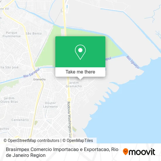 Brasimpex Comercio Importacao e Exportacao map
