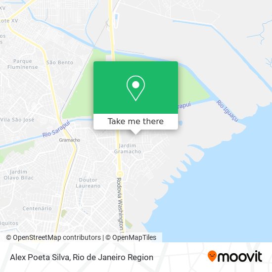 Alex Poeta Silva map