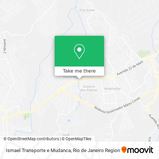 Ismael Transporte e Mudanca map