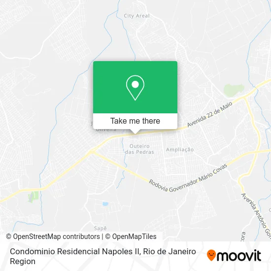 Condominio Residencial Napoles II map