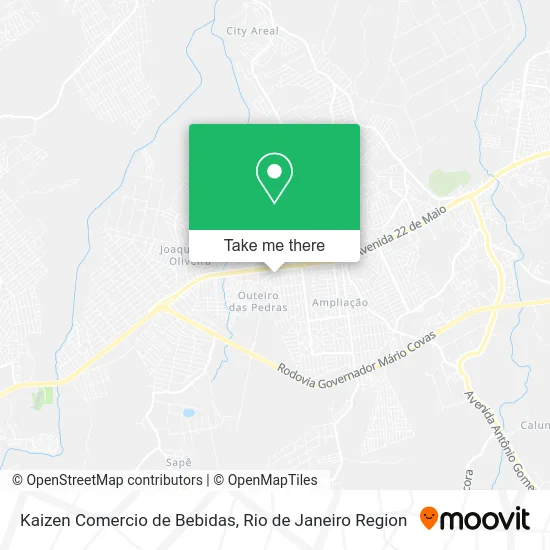 Kaizen Comercio de Bebidas map