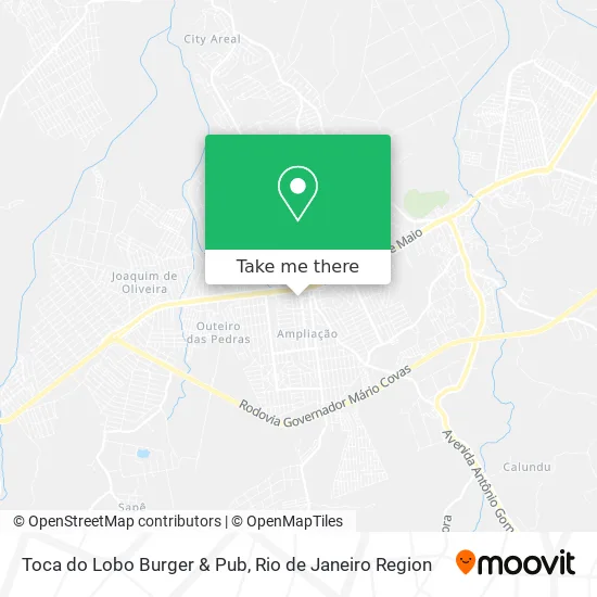 Toca do Lobo Burger & Pub map