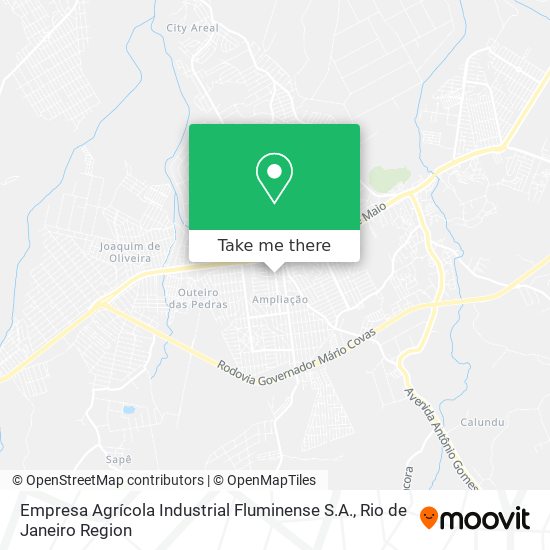 Empresa Agrícola Industrial Fluminense S.A. map