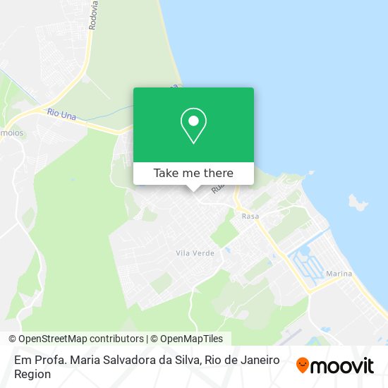 Em Profa. Maria Salvadora da Silva map