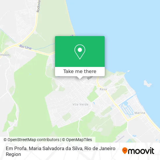 Em Profa. Maria Salvadora da Silva map