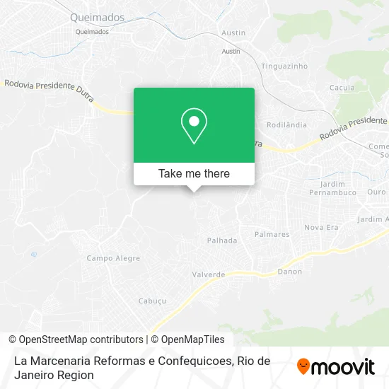 La Marcenaria Reformas e Confequicoes map