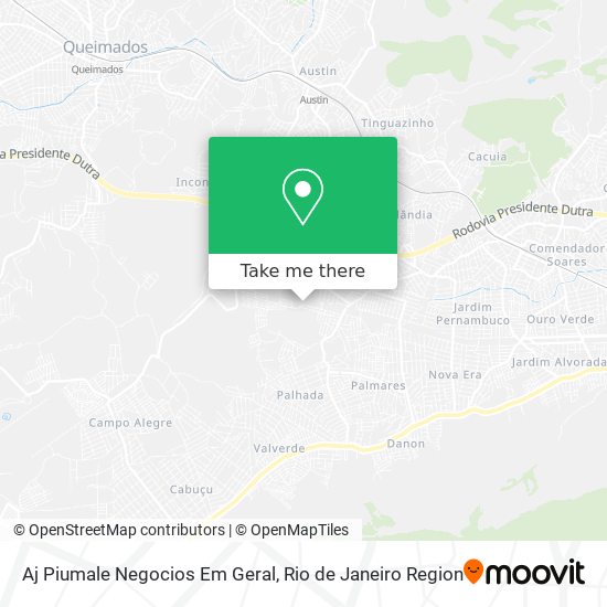 Aj Piumale Negocios Em Geral map