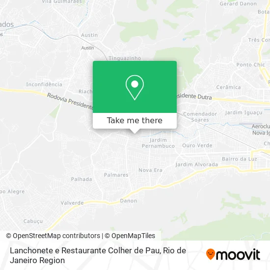 Lanchonete e Restaurante Colher de Pau map