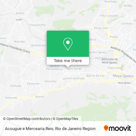 Acougue e Mercearia Reis map