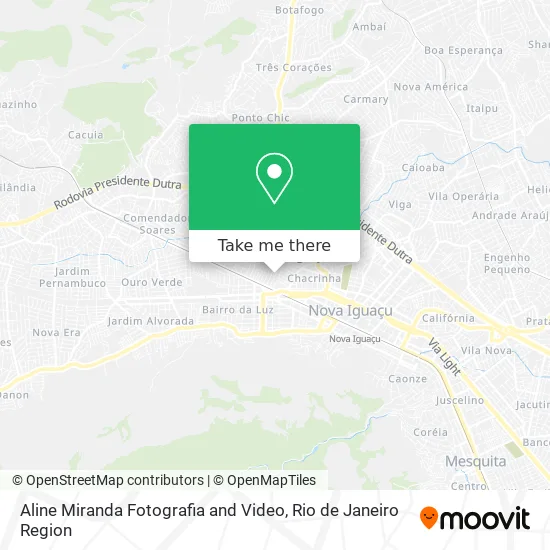 Aline Miranda Fotografia and Video map