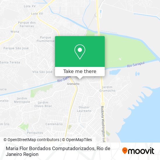 Mapa Maria Flor Bordados Computadorizados