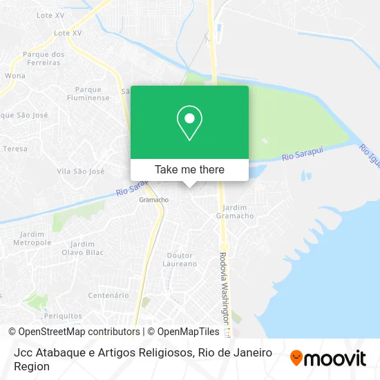 Jcc Atabaque e Artigos Religiosos map