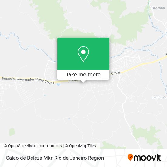 Salao de Beleza Mkr map