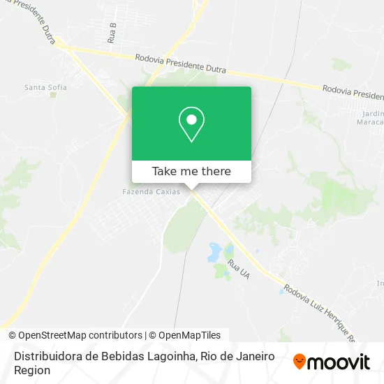 Distribuidora de Bebidas Lagoinha map