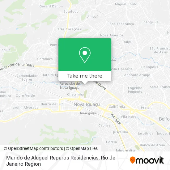 Marido de Aluguel Reparos Residencias map