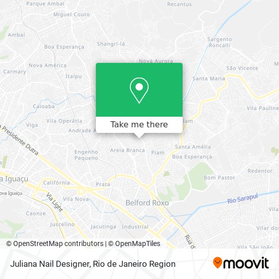 Juliana Nail Designer map