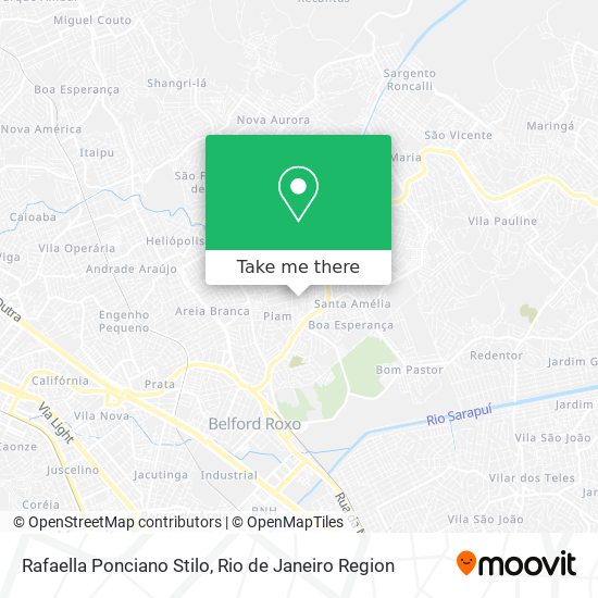 Rafaella Ponciano Stilo map