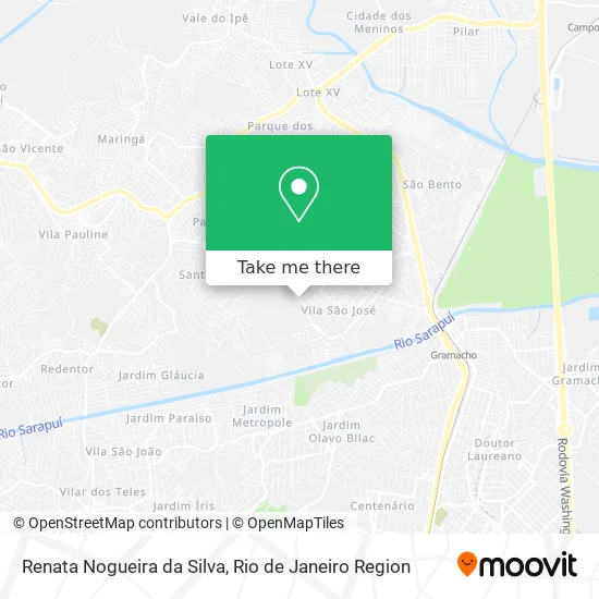 Renata Nogueira da Silva map