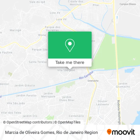 Marcia de Oliveira Gomes map