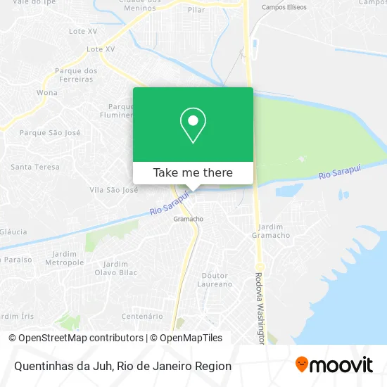 Quentinhas da Juh map