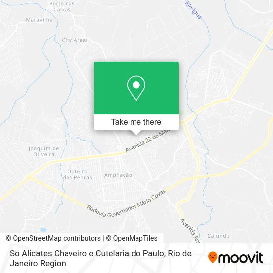 So Alicates Chaveiro e Cutelaria do Paulo map