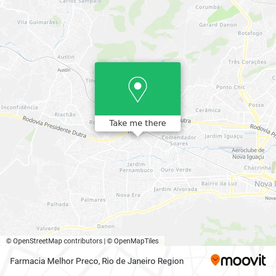 Farmacia Melhor Preco map