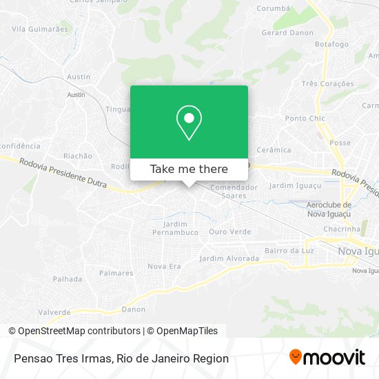 Pensao Tres Irmas map