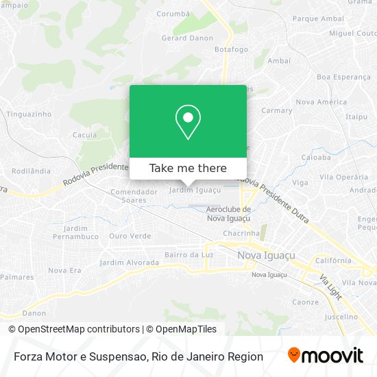 Mapa Forza Motor e Suspensao