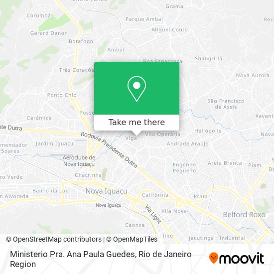 Ministerio Pra. Ana Paula Guedes map