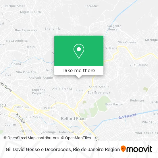 Gil David Gesso e Decoracoes map