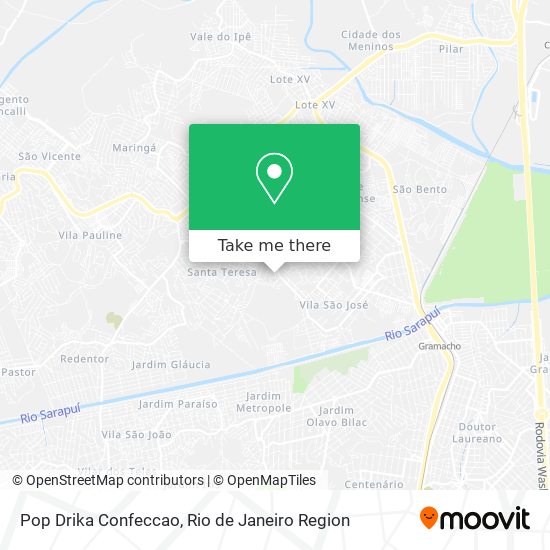 Pop Drika Confeccao map