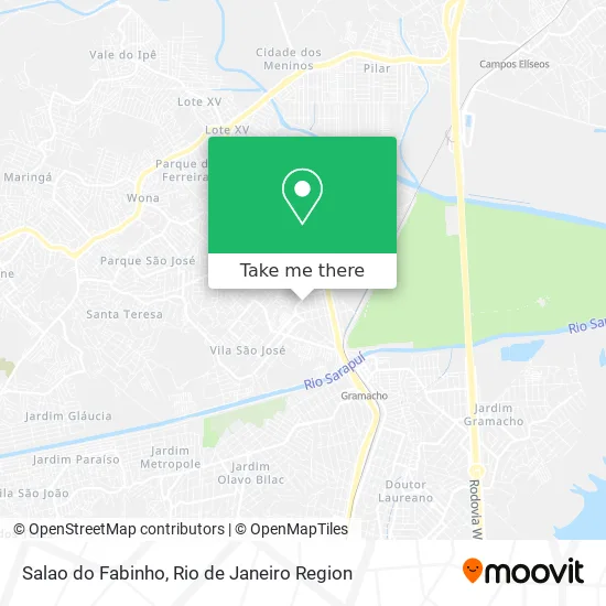 Salao do Fabinho map
