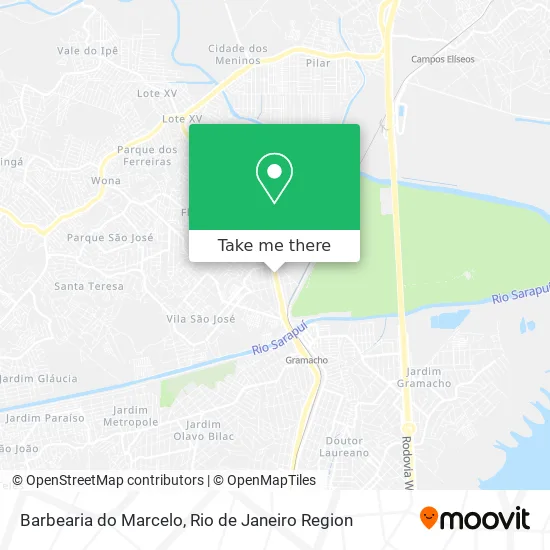 Barbearia do Marcelo map