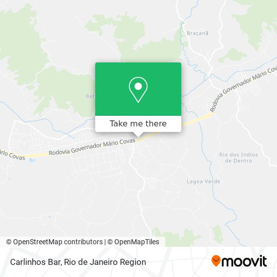 Carlinhos Bar map