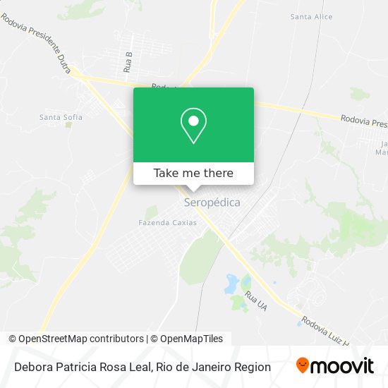 Debora Patricia Rosa Leal map