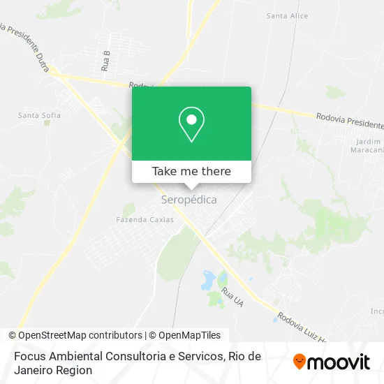 Focus Ambiental Consultoria e Servicos map