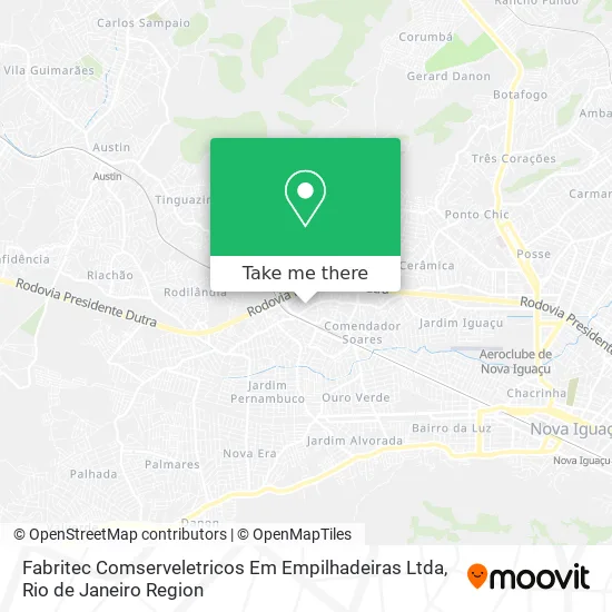 Fabritec Comserveletricos Em Empilhadeiras Ltda map