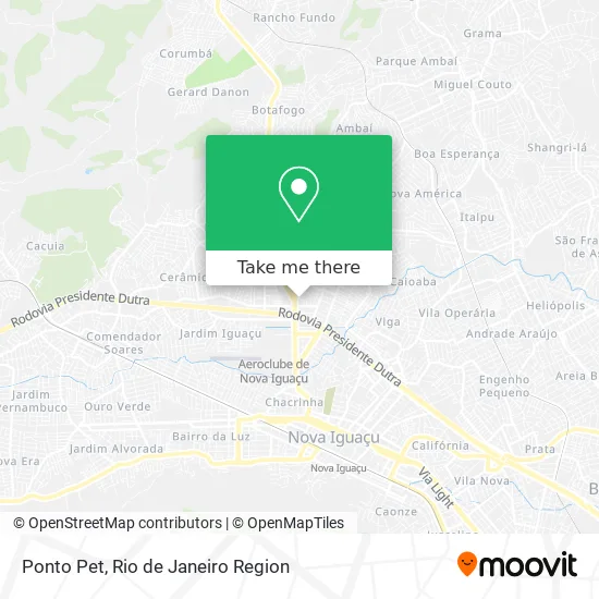 Ponto Pet map