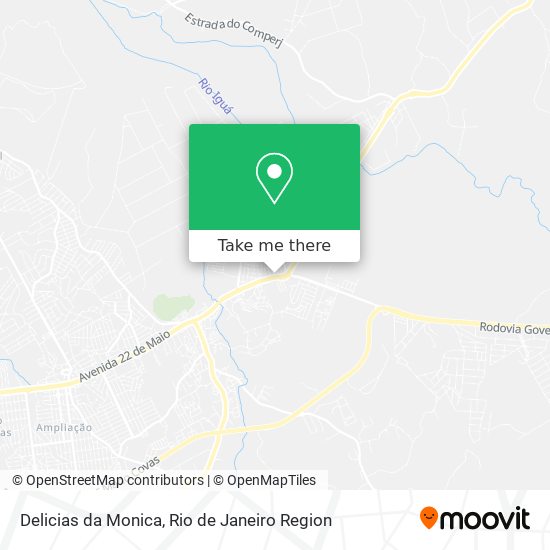 Delicias da Monica map