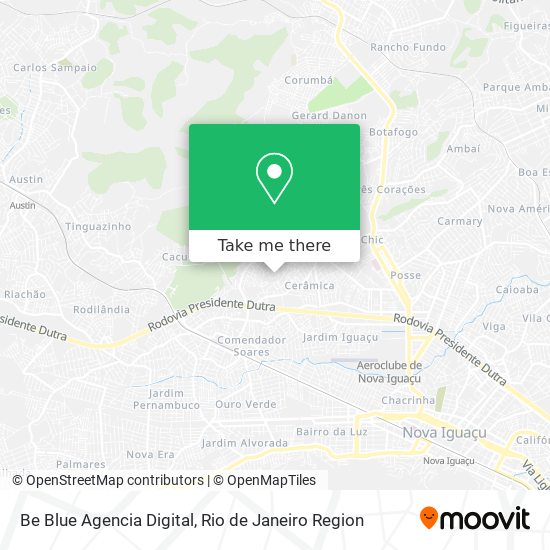 Be Blue Agencia Digital map