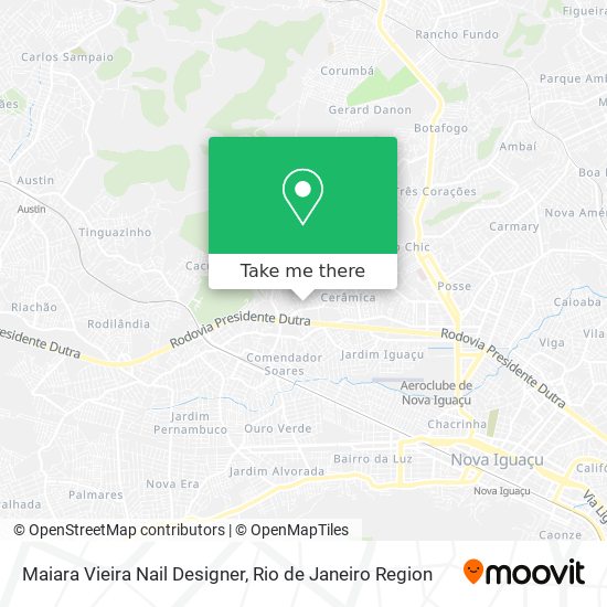 Maiara Vieira Nail Designer map