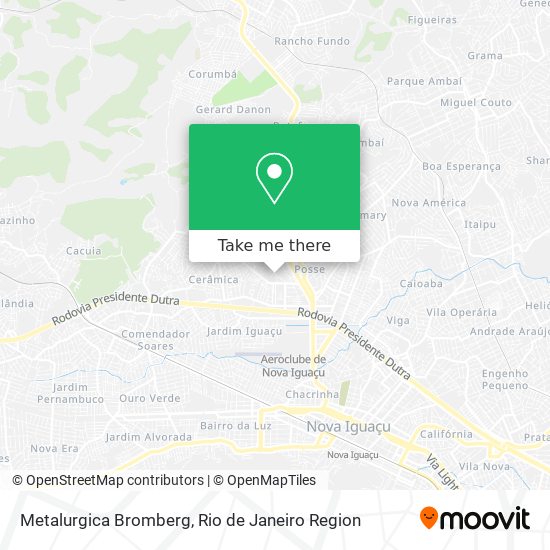 Metalurgica Bromberg map