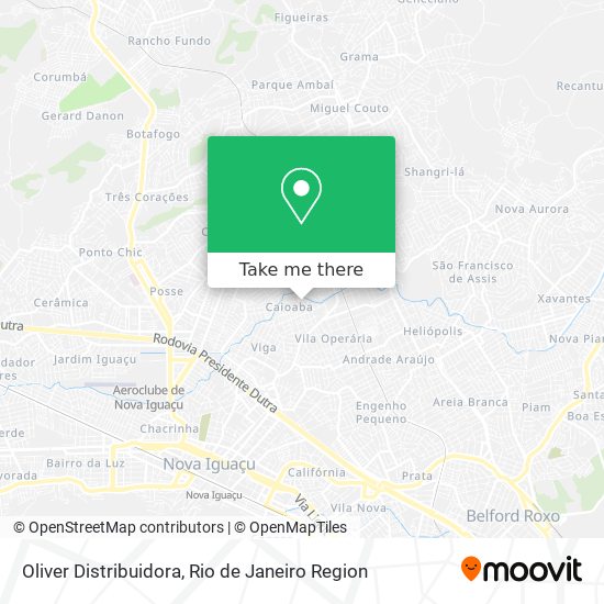 Oliver Distribuidora map