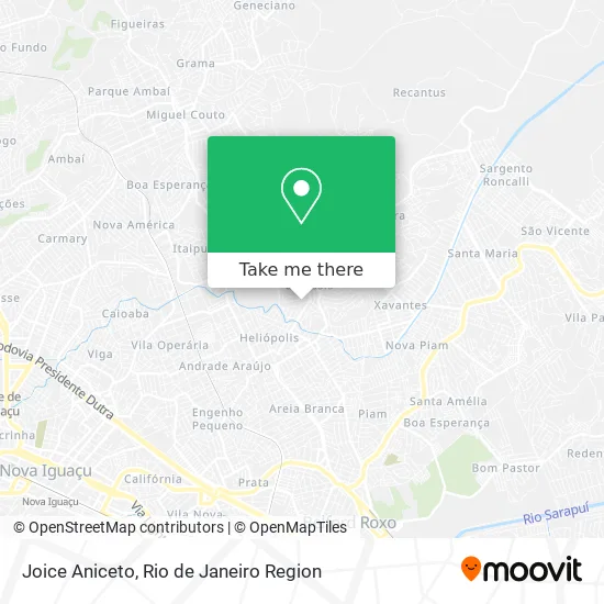 Joice Aniceto map
