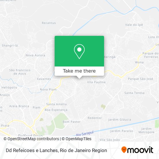 Dd Refeicoes e Lanches map