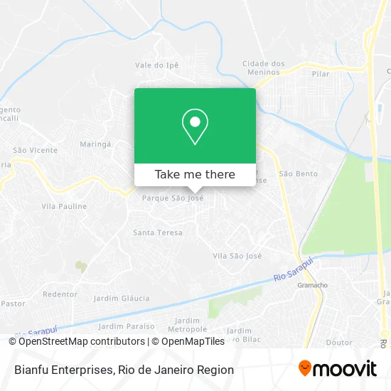Bianfu Enterprises map